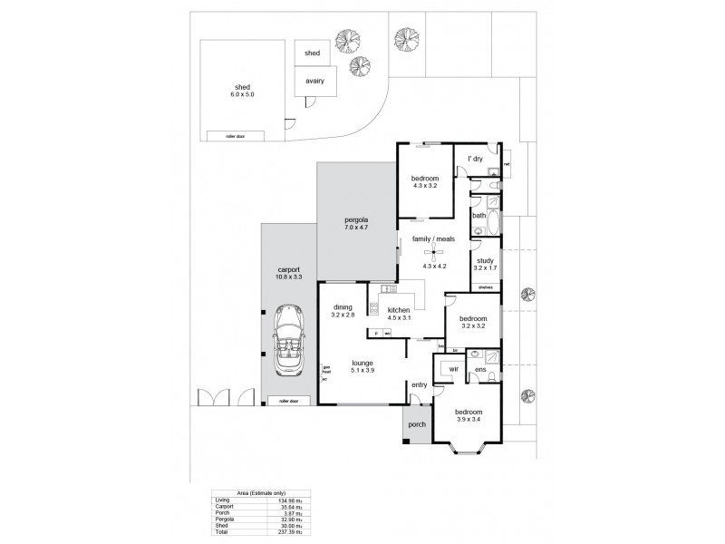 39 Farnsworth Drive, Morphett Vale SA 5162 Floorplan
