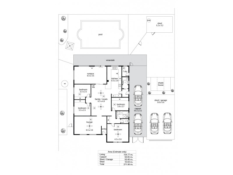 24 Woocalla Street, O’sullivan Beach SA 5166 Floorplan