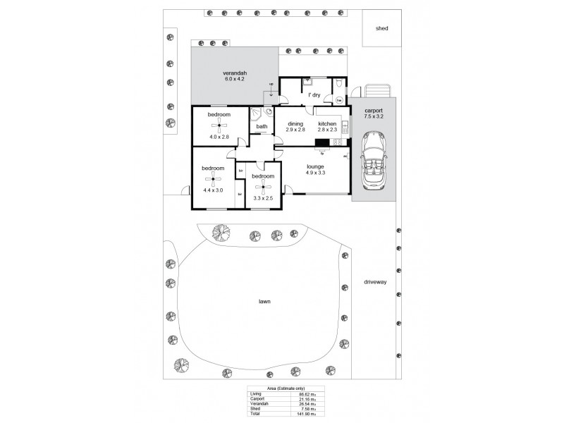 36 Aldersey Street, Mclaren Vale SA 5171 Floorplan