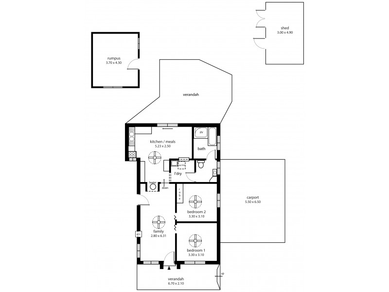 35 Maturin Avenue, Christies Beach SA 5165 Floorplan