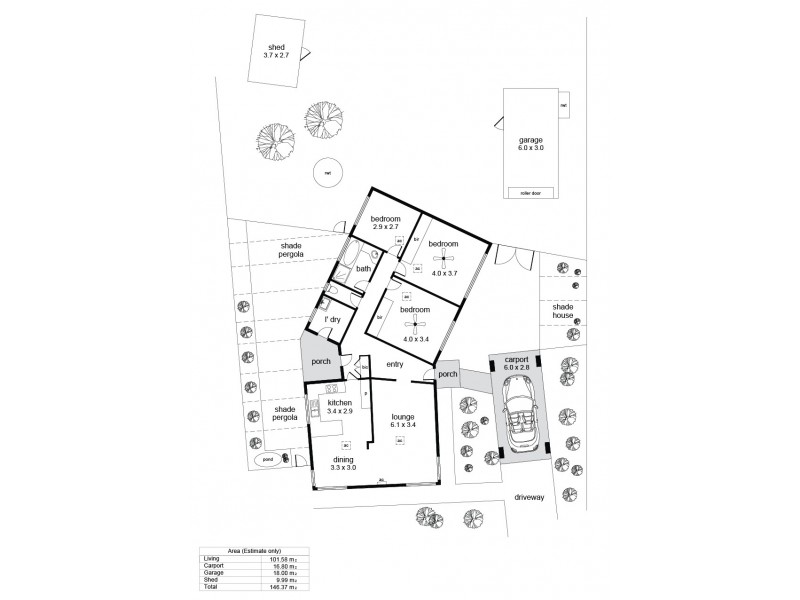 65 Oakley Road, Mclaren Flat SA 5171 Floorplan