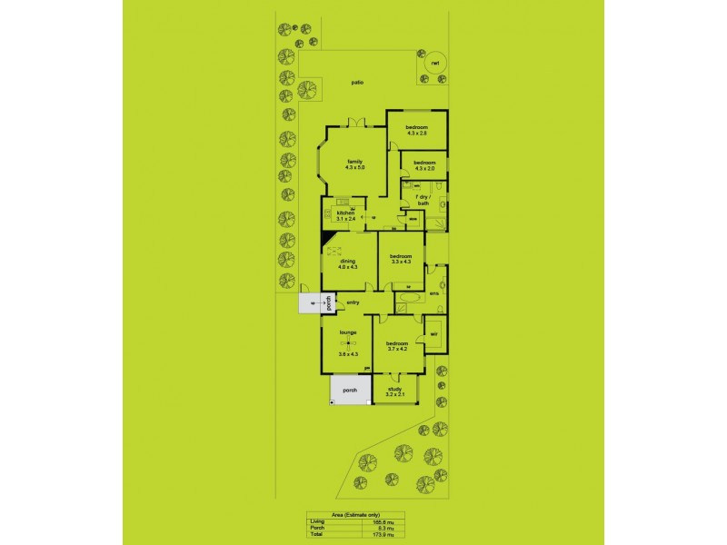60 George Street, Clarence Park SA 5034 Floorplan