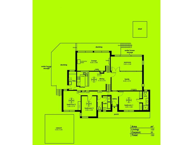 17 Craiglee Drive, Coromandel Valley SA 5051 Floorplan
