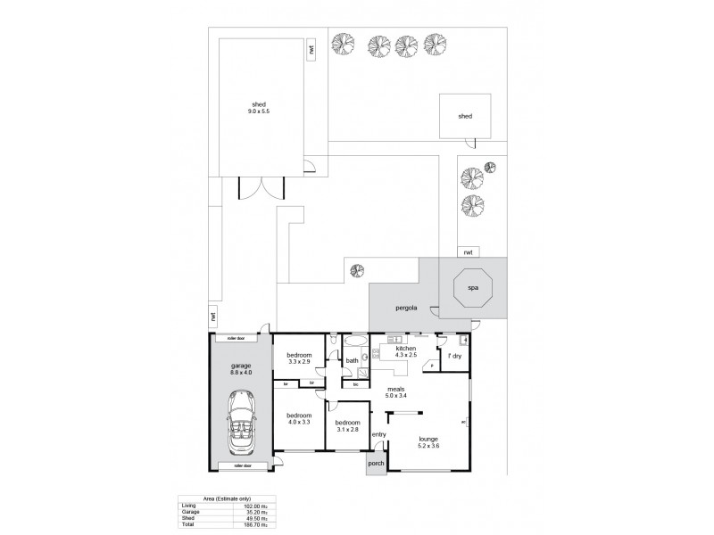261 Commercial Road, Seaford SA 5169 Floorplan