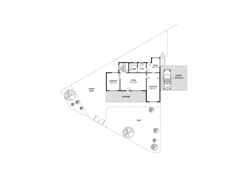 2/2 Ozone Avenue, Port Willunga SA 5173 Floorplan