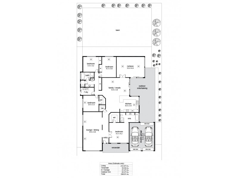 1 Ryecroft Court, Mclaren Flat SA 5171 Floorplan