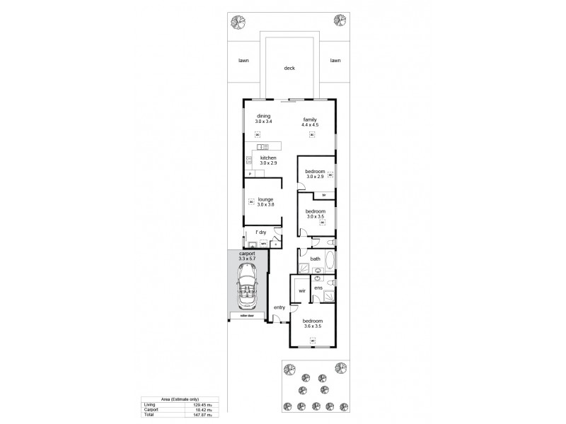 7 Dock Road, Seaford Meadows SA 5169 Floorplan