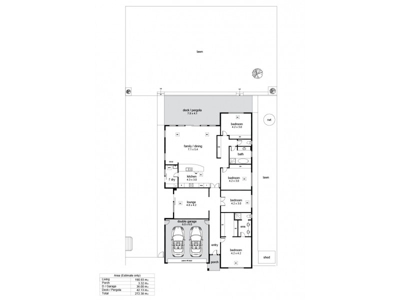 27 Conte Drive, Mclaren Flat SA 5171 Floorplan