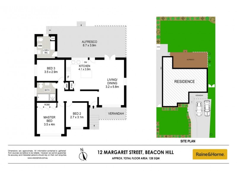 12 Margaret Street, Beacon Hill NSW 2100 Floorplan