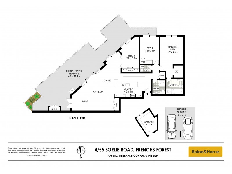 4/55 Sorlie Road, Frenchs Forest NSW 2086 Floorplan
