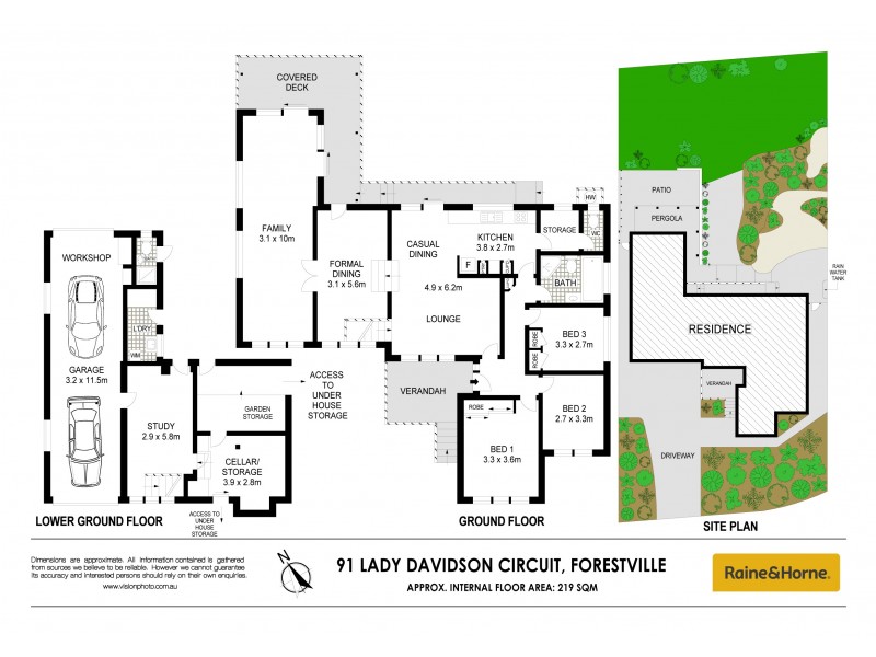 91 Lady Davidson Circuit, Forestville NSW 2087 Floorplan