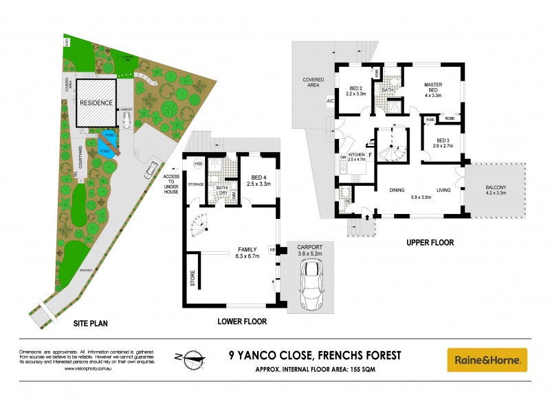9 Yanco Close, Frenchs Forest NSW 2086 Floorplan