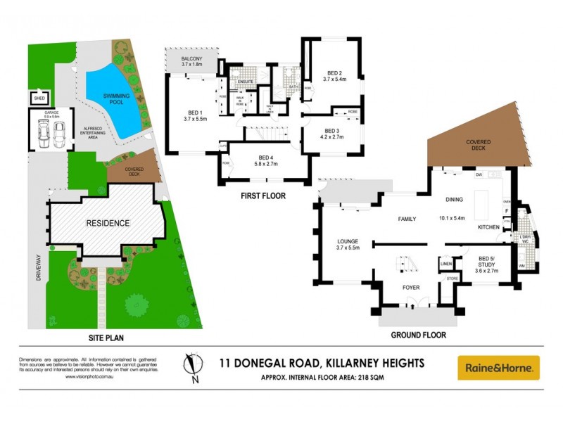 11 Donegal Road, Killarney Heights NSW 2087 Floorplan