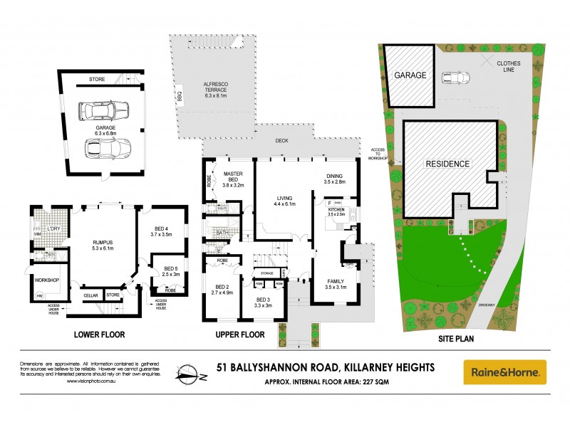 51 Ballyshannon Road, Killarney Heights NSW 2087 Floorplan