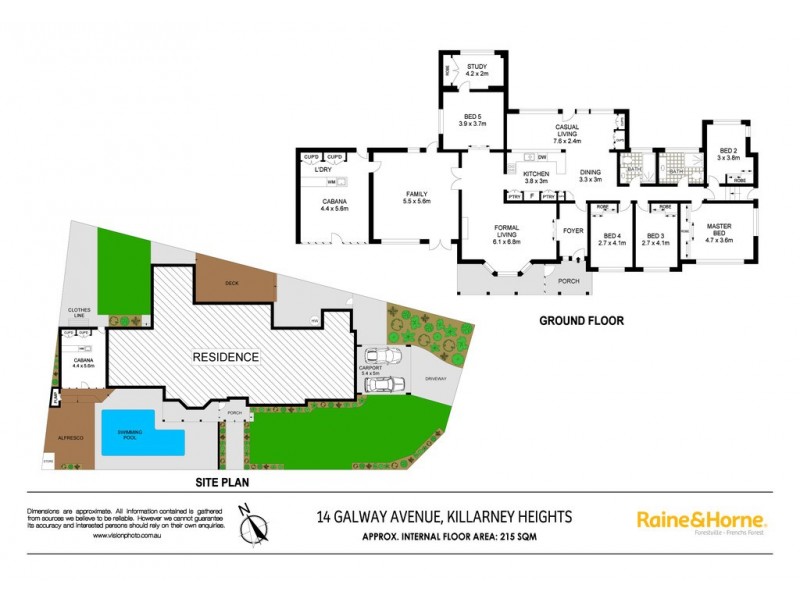 14 Galway Avenue, Killarney Heights NSW 2087 Floorplan