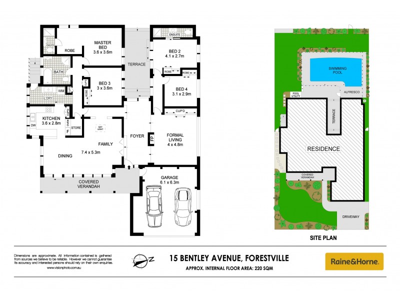 15 Bentley Avenue, Forestville NSW 2087 Floorplan