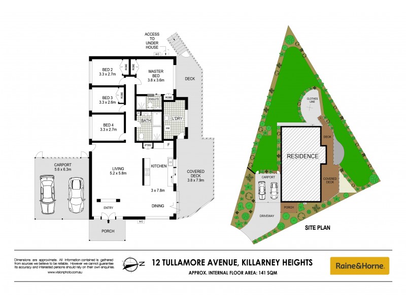 12 Tullamore Avenue, Killarney Heights NSW 2087 Floorplan