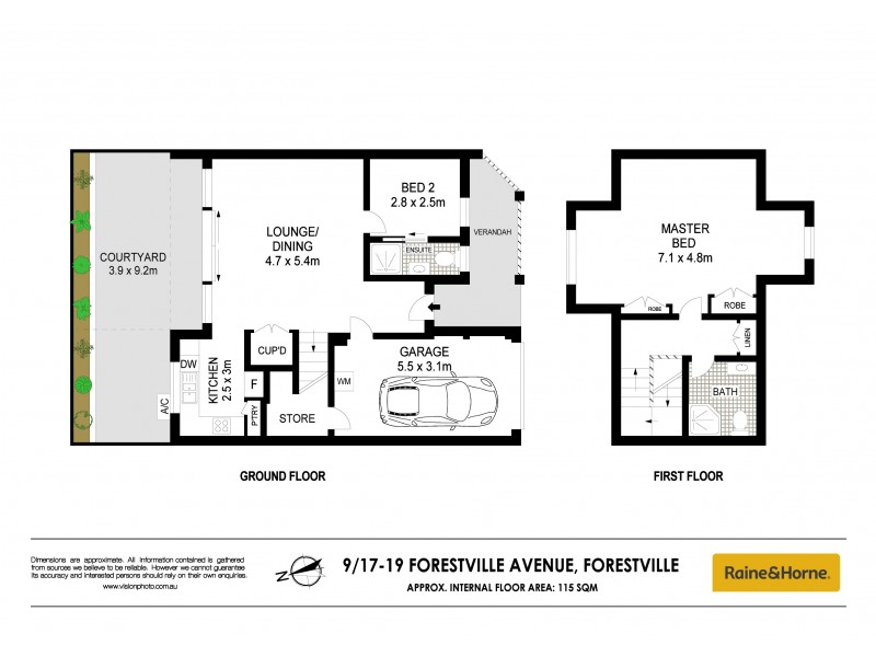 9/17-19 Forestville Avenue, Forestville NSW 2087 Floorplan