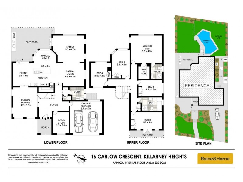 16 Carlow Crescent, Killarney Heights NSW 2087 Floorplan