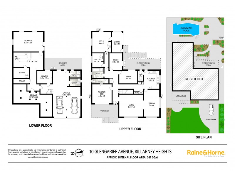 10 Glengariff Avenue, Killarney Heights NSW 2087 Floorplan