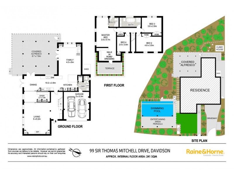 99 Sir Thomas Mitchell Drive, Davidson NSW 2085 Floorplan