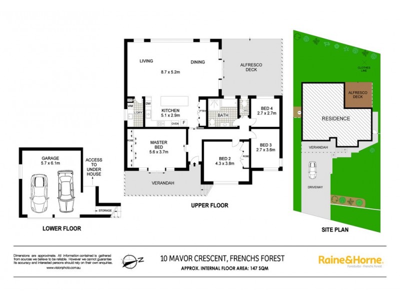10 Mavor Crescent, Frenchs Forest NSW 2086 Floorplan