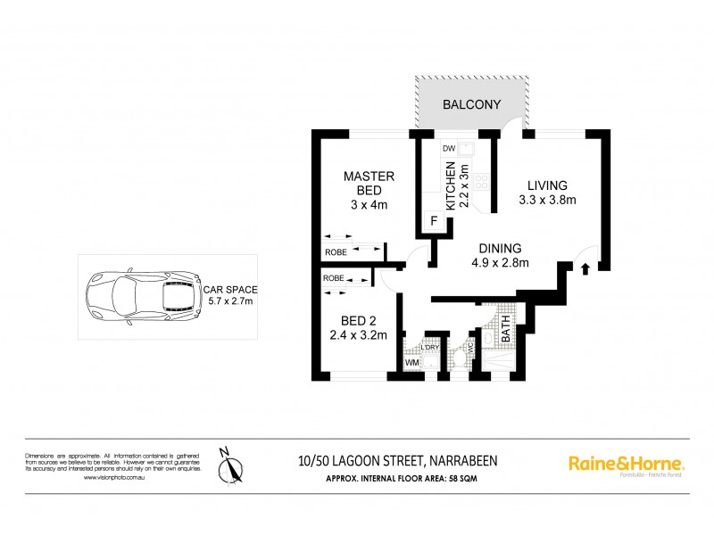 10/50 Lagoon Street, Narrabeen NSW 2101 Floorplan