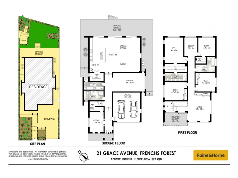 21 Grace Avenue, Frenchs Forest NSW 2086 Floorplan