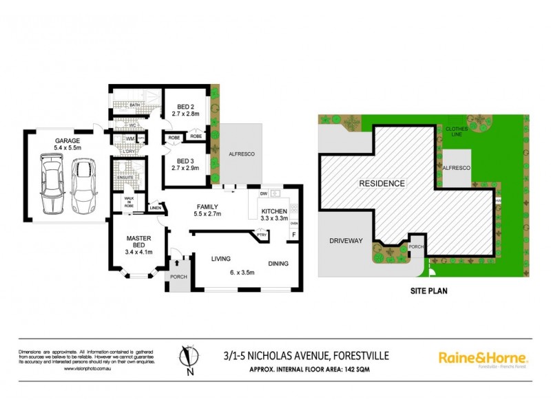 3/1-5 Nicholas Avenue, Forestville NSW 2087 Floorplan
