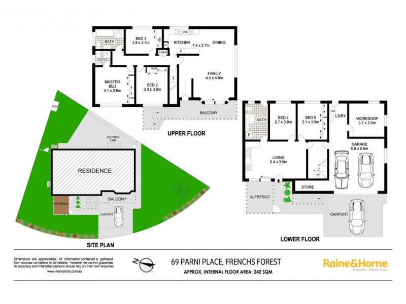 69 Parni Place, Frenchs Forest NSW 2086 Floorplan