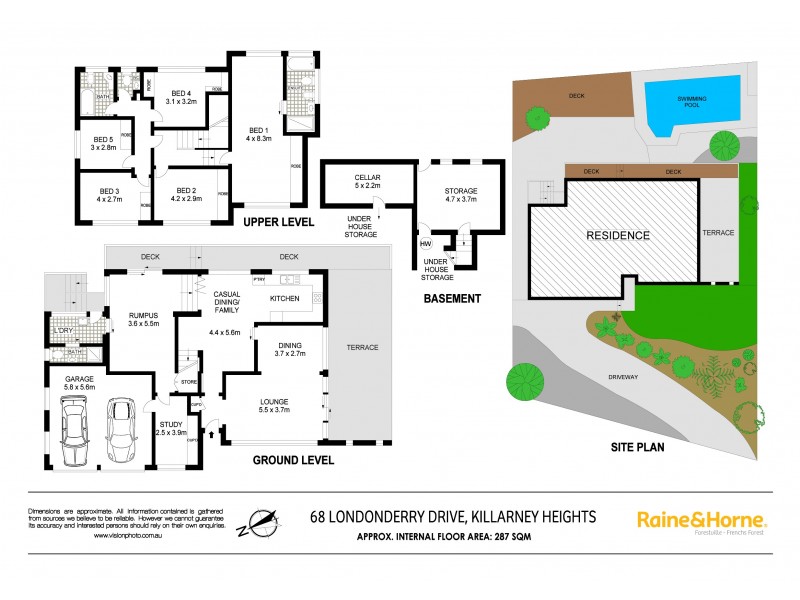 68 Londonderry Drive, Killarney Heights NSW 2087 Floorplan