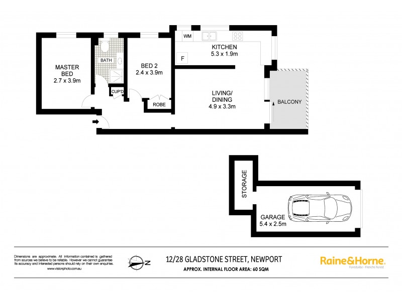 12/28 Gladstone Street, Newport NSW 2106 Floorplan
