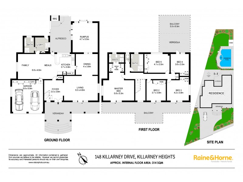 148 Killarney Drive, Killarney Heights NSW 2087 Floorplan