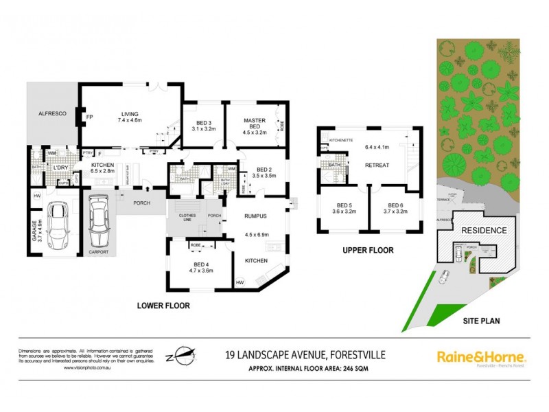 19 Landscape Avenue, Forestville NSW 2087 Floorplan