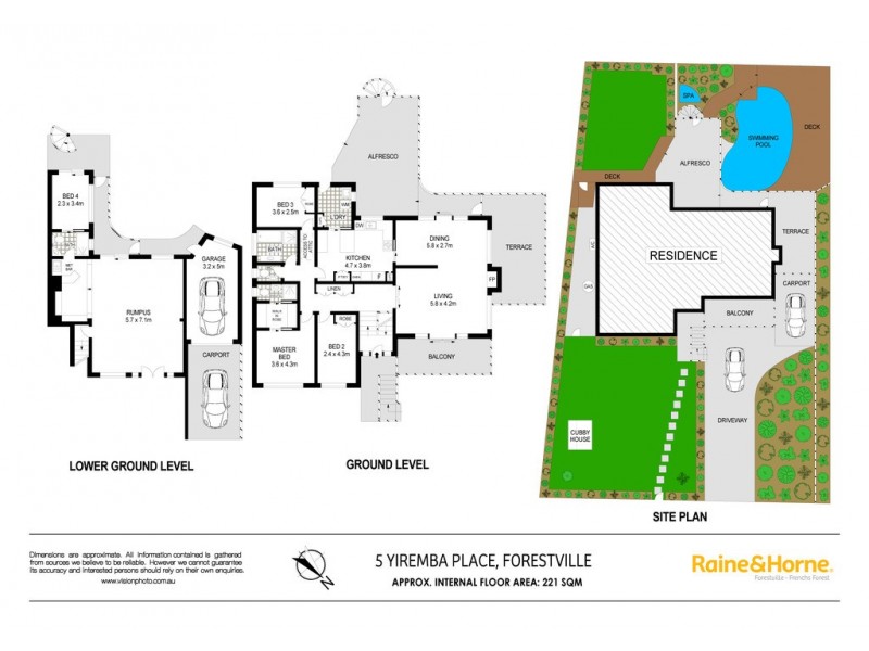 5 Yiremba Place, Forestville NSW 2087 Floorplan