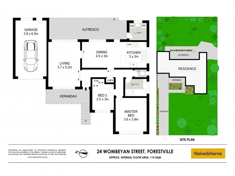 24 Wombeyan Street, Forestville NSW 2087 Floorplan