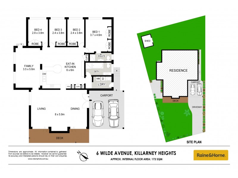 6 Wilde Avenue, Killarney Heights NSW 2087 Floorplan