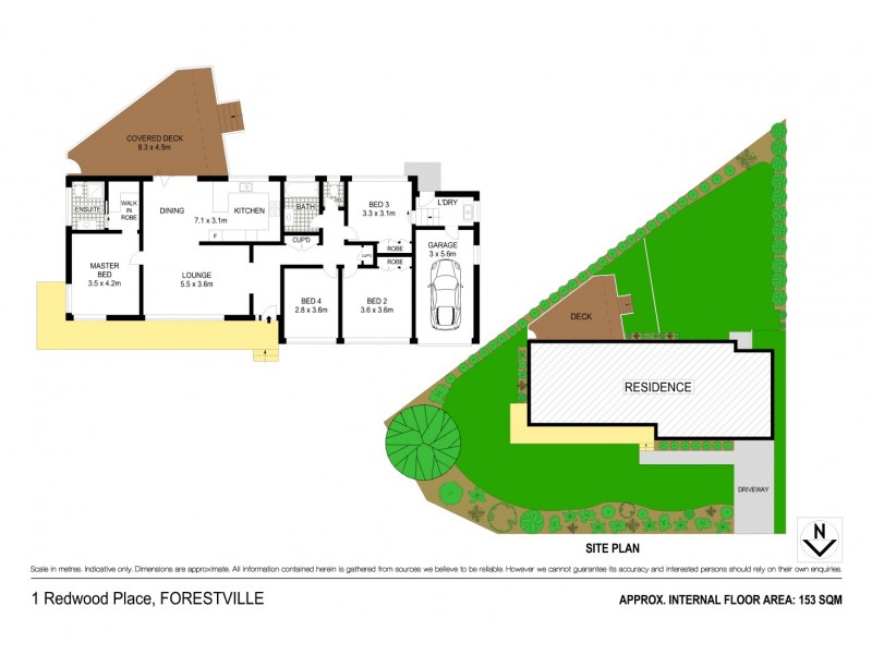 1 Redwood Place, Forestville NSW 2087 Floorplan