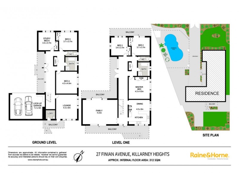 27 Finian Avenue, Killarney Heights NSW 2087 Floorplan