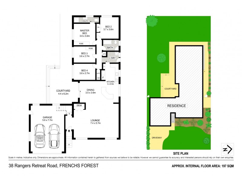 38 Rangers Retreat Road, Frenchs Forest NSW 2086 Floorplan