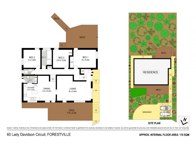 60 Lady Davidson Circuit, Forestville NSW 2087 Floorplan