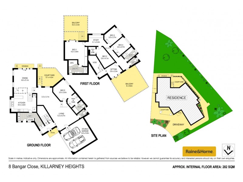 8 Bangar Close, Killarney Heights NSW 2087 Floorplan