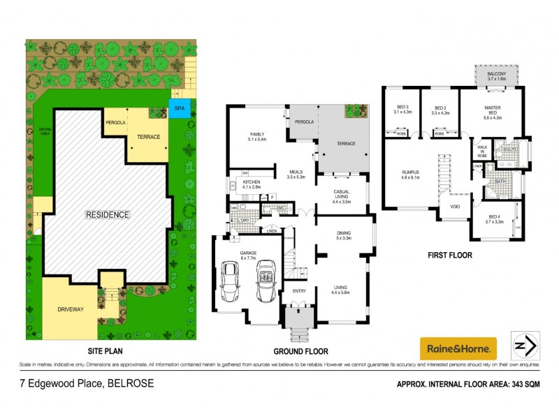 7 Edgewood Place, Belrose NSW 2085 Floorplan