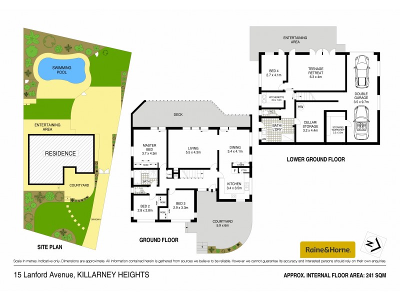 15 Lanford Avenue, Killarney Heights NSW 2087 Floorplan
