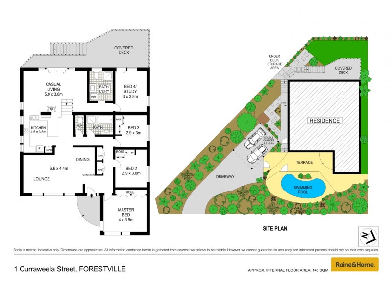 1 Curraweela Street, Forestville NSW 2087 Floorplan