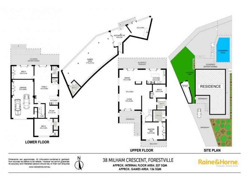 38 Milham Crescent, Forestville NSW 2087 Floorplan