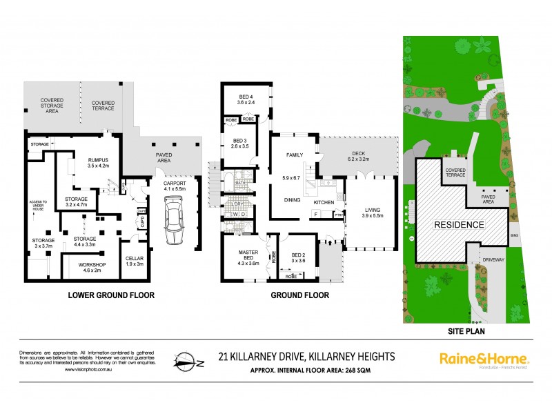 21 Killarney Drive, Killarney Heights NSW 2087 Floorplan