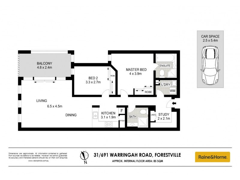 31/691-695 Warringah Road, Forestville NSW 2087 Floorplan