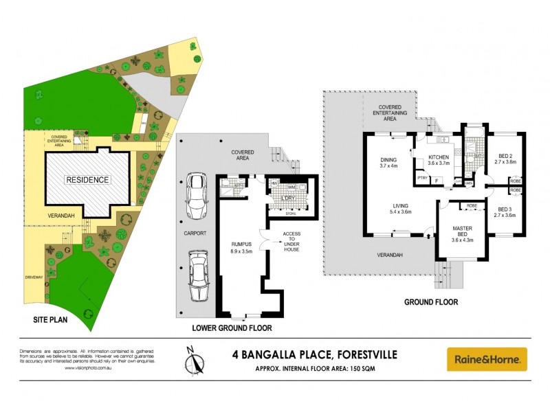 4 Bangalla Place, Forestville NSW 2087 Floorplan