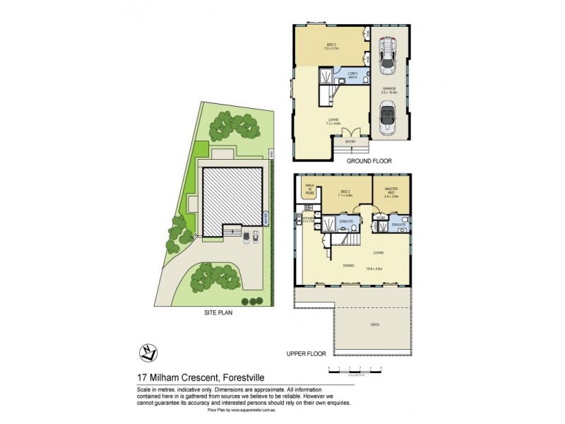 17 Milham Crescent, Forestville NSW 2087 Floorplan